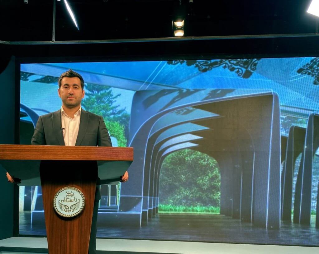 تلویزیون اینترنتی دانشگاه تهران- حسین حائری